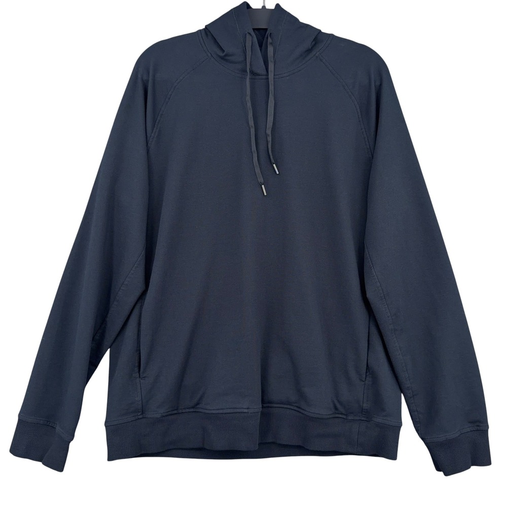 CRZ YOGA Hoodie Women Large Cotton Blend Black - Picture 1 of 6